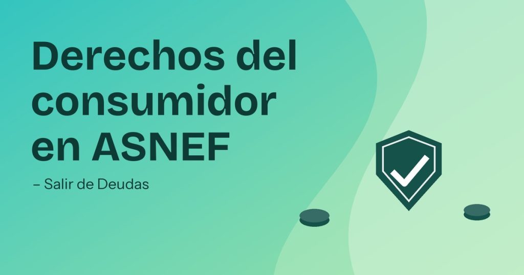Consumidor revisando sus derechos frente a una inclusión en ASNEF